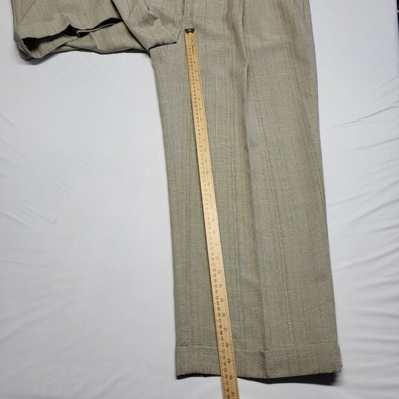Vintage Smokey Joes Mens Dress Pants Baggy 40X32 (Fit 41 X 30 ) Relaxed Wide Leg - Picture 12 of 16